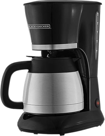 CAFETEIRA 127V JARRA INOX 25 CAFES CM2001BR-BLACK E DECKER