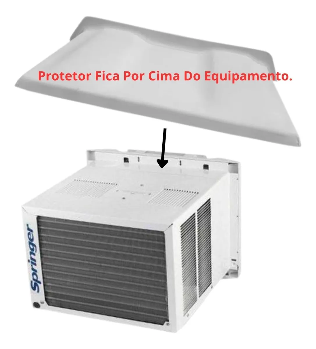 COBERTURA PARA AR CONCICIONADO 7500BTUS A 9000 BTUS - Imagem 2