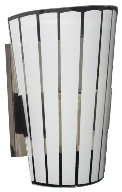 ARANDELA PAULISTINHA COM VIDRO TRADICIONAL-JOTA ILUMINACAO