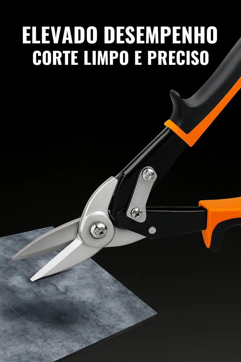 TESOURA DE AVIACAO CORTE RETO-BESTFER - Imagem 2