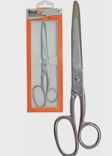 TESOURA ACO INOX 18CM-BESTFER