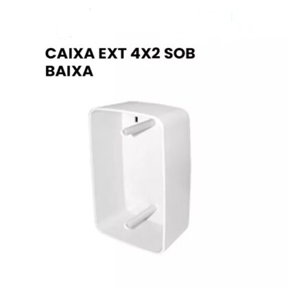 CAIXA EXTERNA BRANCA PADRAO NOVOTOMADA EXTERNA-RIMA