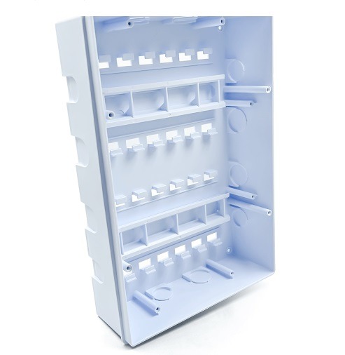 CENTRINHO DE DISTRIBUICAO PARA 12/16 DISJUNTORES COM BARRAMENTO-PERLEX - Imagem 2