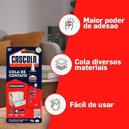 COLA DE CONTATO EXTRA FORTE 30GR CASCOLA-HENKEL