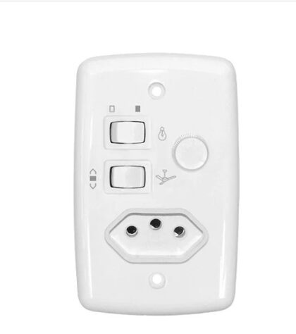 DIMMER ROTATIVO COM TOMADA-RIMA ELETRO
