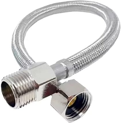 ENGATE FLEXIVEL CROMADO 60CM-HF