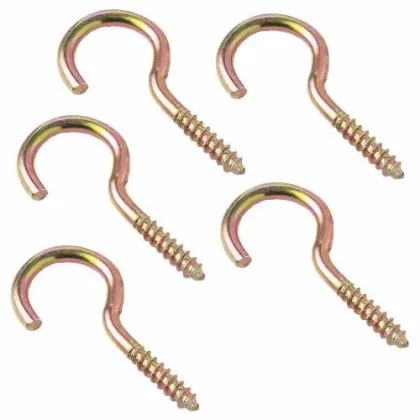 GANCHO 17X50 LATONADO PARA MADEIRA COM 10 UNIDADES-JOMARCA