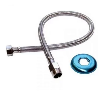 ENGATE FLEXIVEL 40CM INOX MACHO/FEMEA 1/2-CENSI