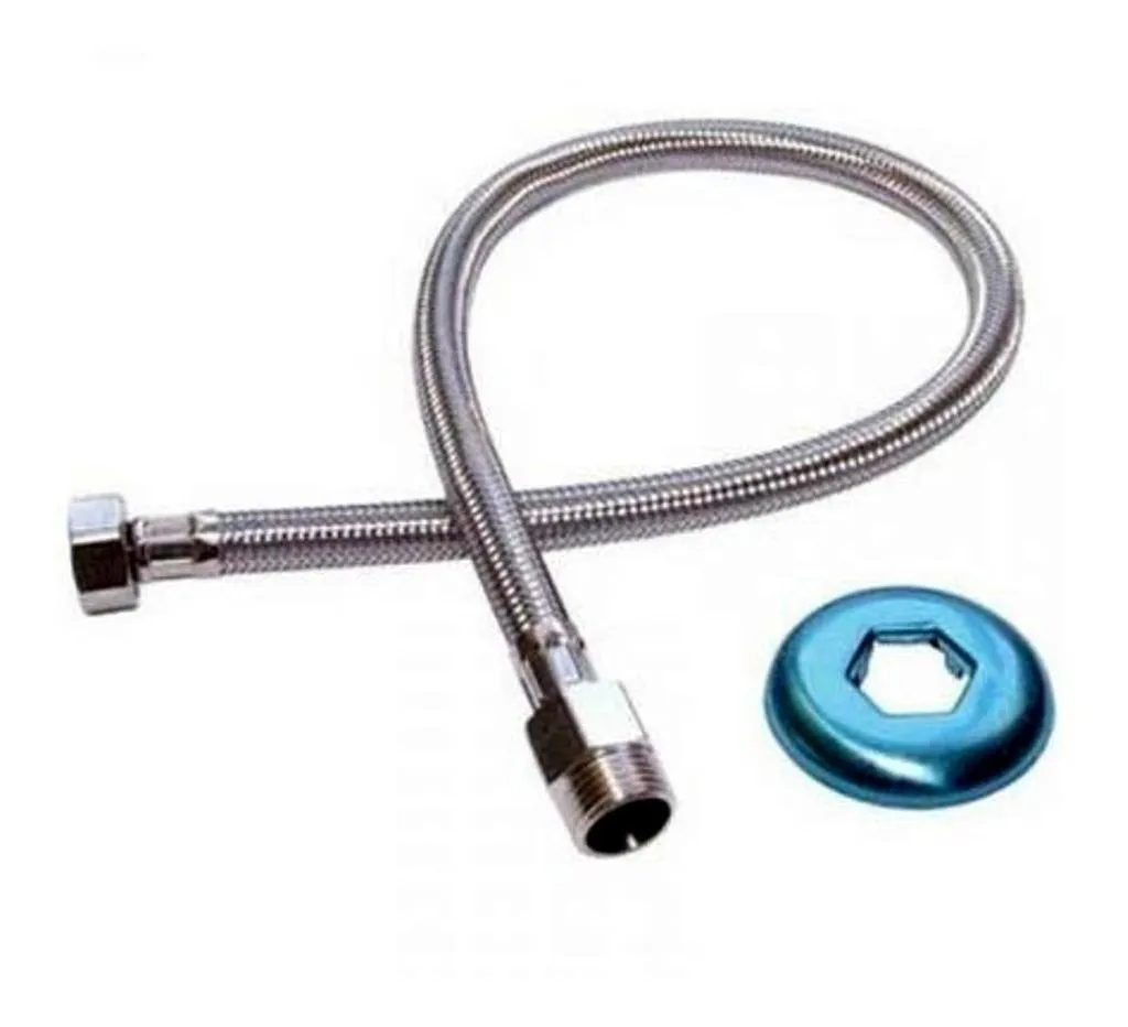 ENGATE FLEXIVEL 40CM INOX MACHO/FEMEA 1/2-CENSI