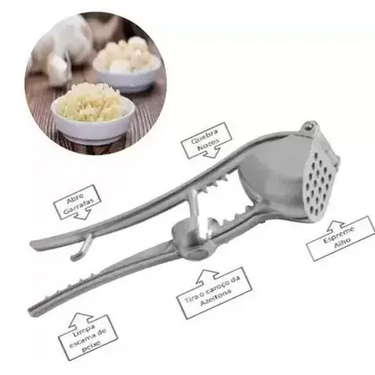 ESPREMEDOR DE ALHO 5 UTILIDADES