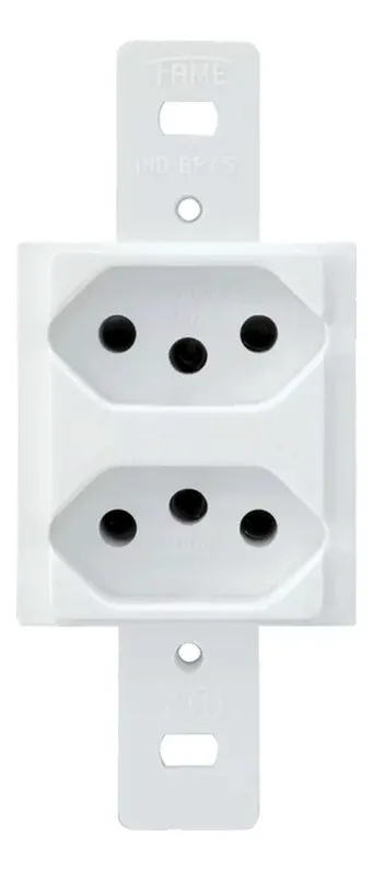 2 TOMADAS PADRAO 2P+T 20A DISTANCIADA 1338-FAME