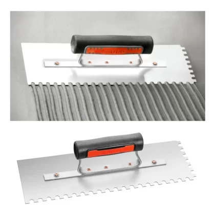 DESEMPENADEIRA ACO DENTADA 12X35CM DENTE 8 MM-ATLAS