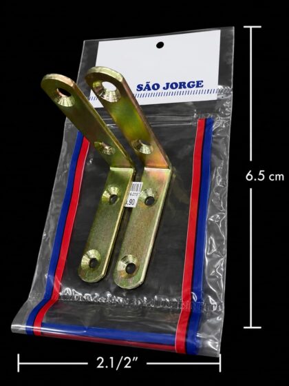 CANTONEIRA 2.1/2X2.1/2POL BICROMATIZADA COM 2 PECAS-METALURGICA BALS