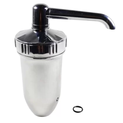 COPO FILTRO PREMIER SALUTE TRANSPARENTE/CROMADO-WHILCLA