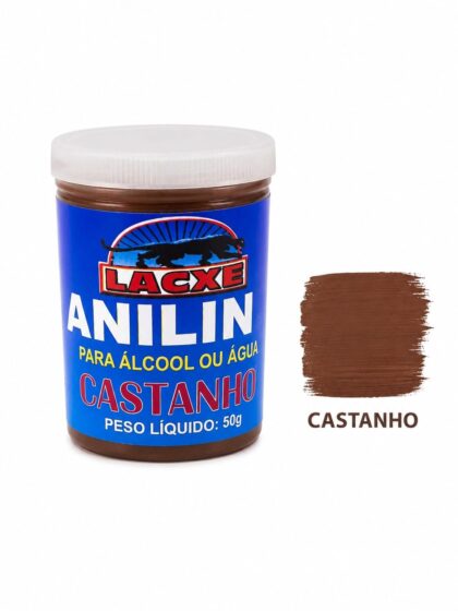 ANILINA PARA AGUA OU ALCOOL CASTANHO 5GR-LACXE