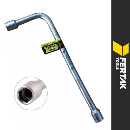 CHAVE L LONGA GALVANIZADA 17MM-FERTAK