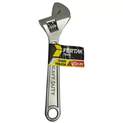 CHAVE INGLESA 8POL 20CM-FERTAK