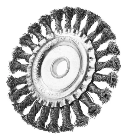 ESCOVA DE ACO CIRCULAR TORCIDA 6X5/8-FERTAK