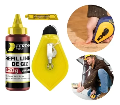 KIT MARCACAO GIZ E LINHA-FERTAK