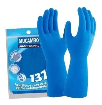 LUVA MUCAMBO AZUL TAMANHO M