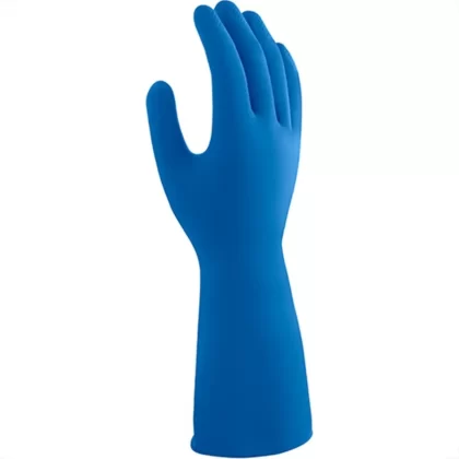 LUVA LATEX MUCAMBO AZUL P