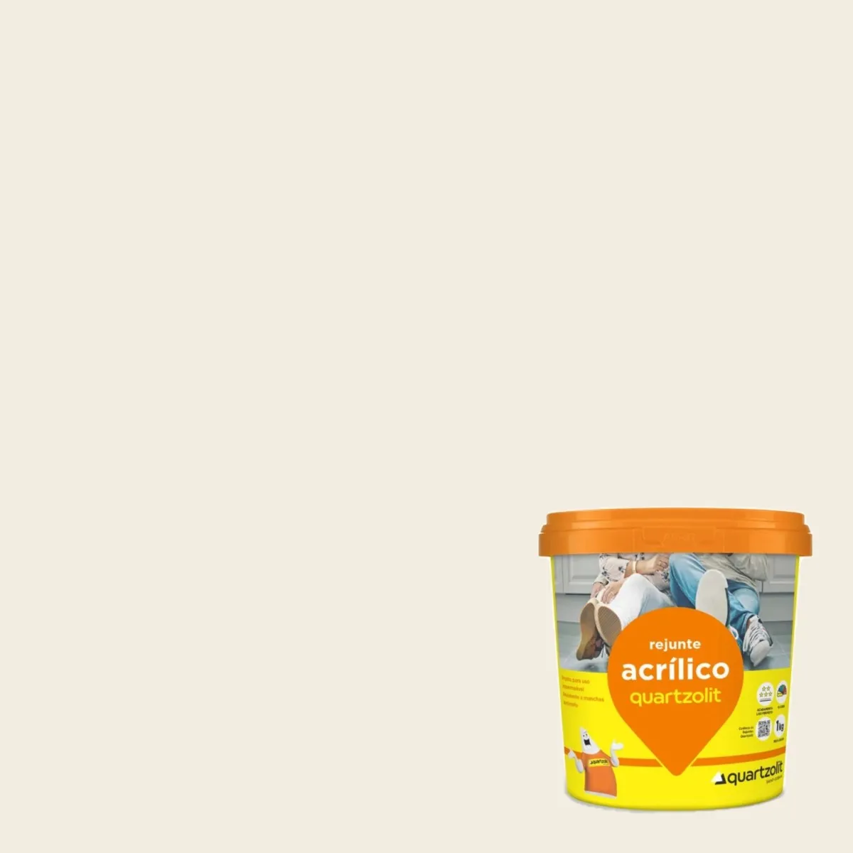 REJUNTE ACRILICO 1KG MARFIM-QUARTZOLIT