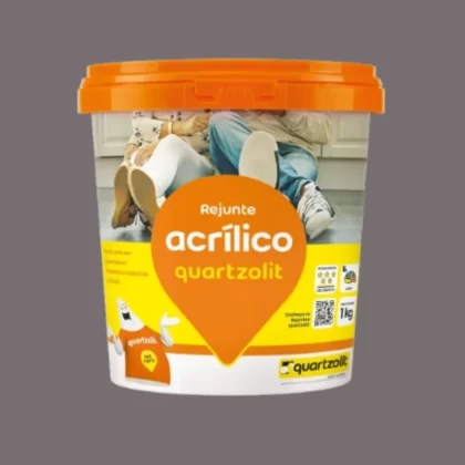 REJUNTE ACRILICO 1KG PRETO GRAFITE-QUARTZOLIT