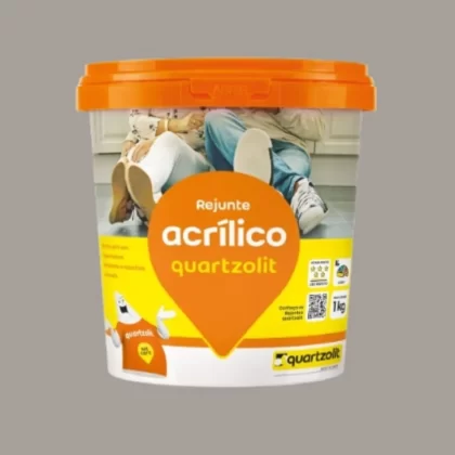 REJUNTE ACRILICO 1KG CINZA OUTONO-QUARTZOLIT