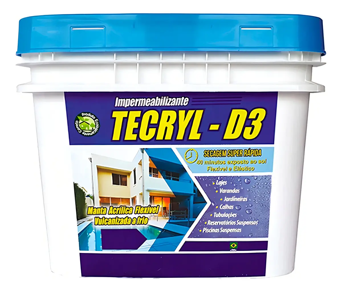 TECRYL D3 4KG BRANCO-TECRYL