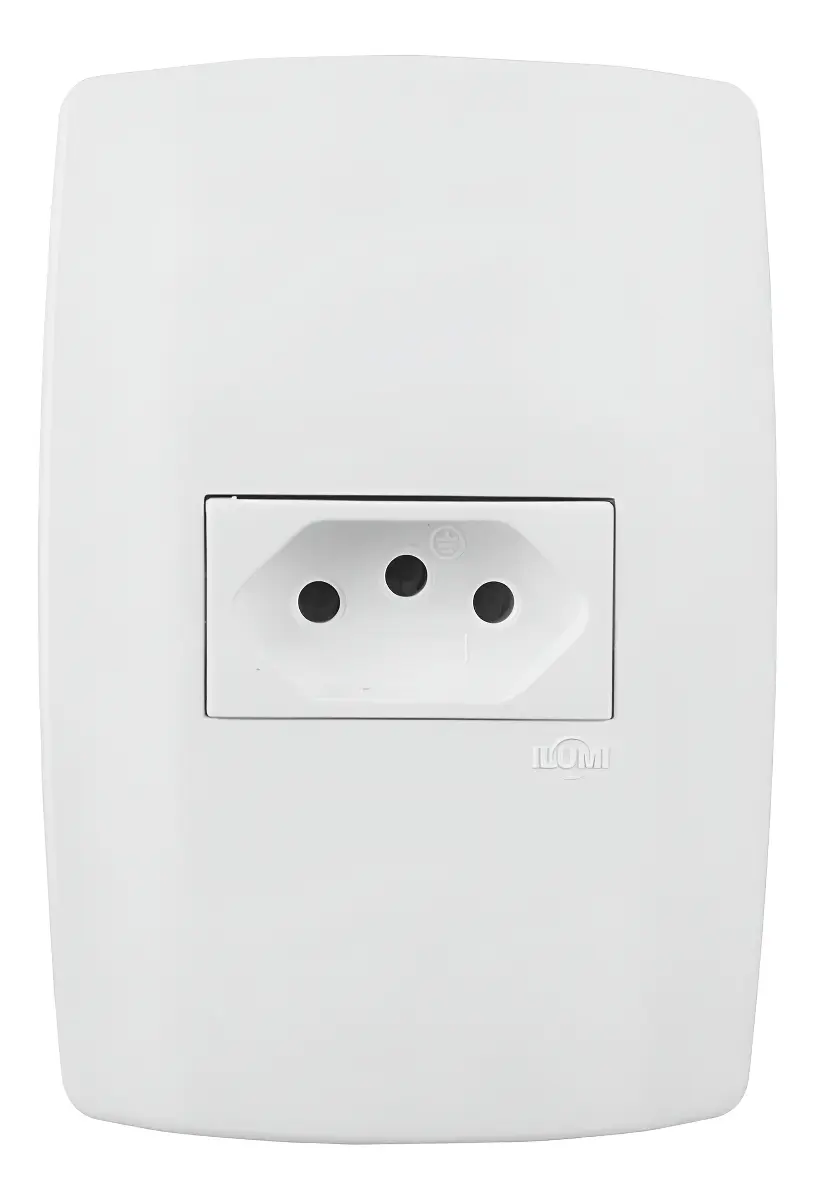 TOMADA HORIZONTAL 10A SLIM -ILUMI