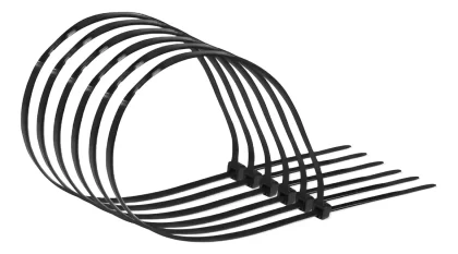 ABRACADEIRA NYLON 2,5X150MM PRETA COM 100-FERTAK