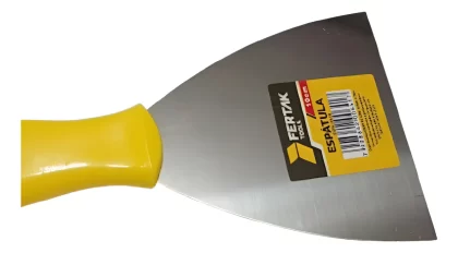 ESPATULA DE ACO COM CABO PLASTICO 10CM-FERTAK