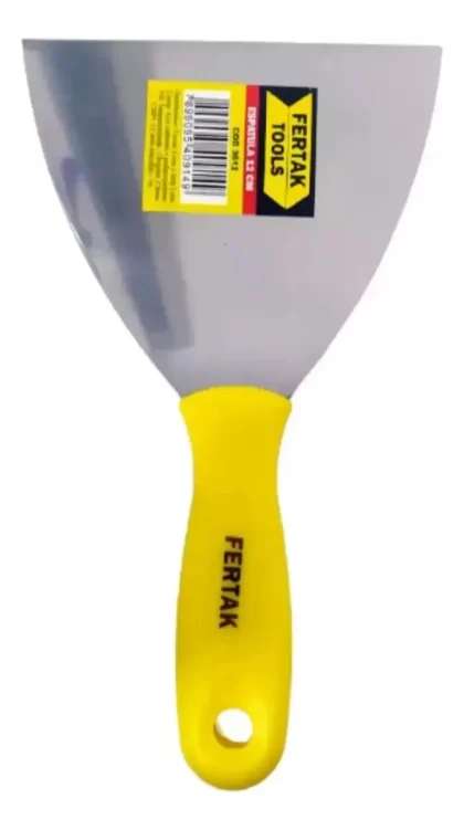 ESPATULA 12CM COM CABO PLASTICO ESPELHADA-FERTAK
