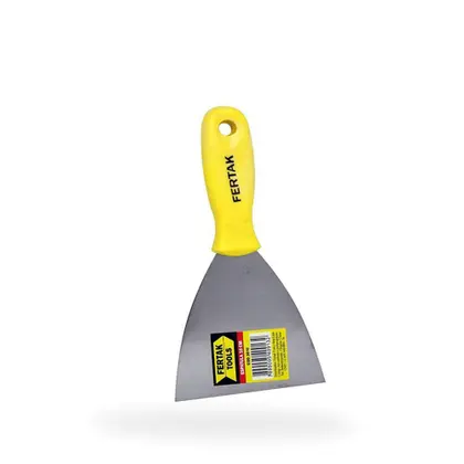ESPATULA DE ACO 6CM COM CABO PLASTICO-FERTAK