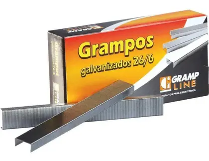 Grampo Galvanizado 26/6-GRAMP LINE