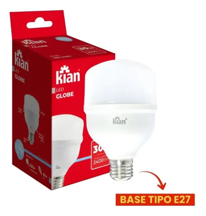 LAMPADA LED GLOBE 30W 6,5K BIVOLT-KIAN