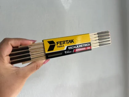 ESCALA METRICA MADEIRA 2MT-FERTAK