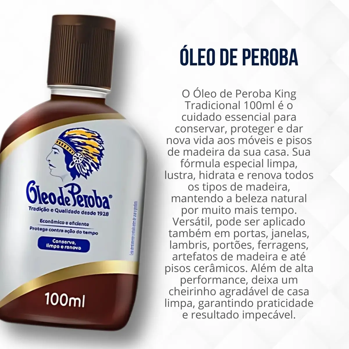 OLEO DE PEROBA 100ML