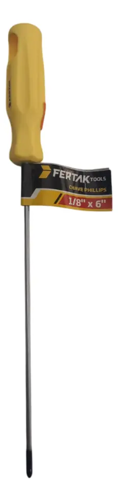 CHAVE PHILLIPS 1/8X6-FERTAK