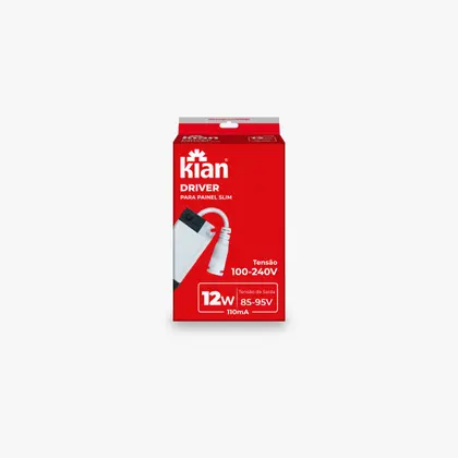 DRIVE P/LED SLIM 12W BIVOLT-KIAN