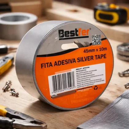 FITA SILVER TAPE 45MMX10MT-BESTFER