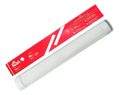 LUMINARIA LED SOBREPOR LINEAR 18W 6,5K-KIAN