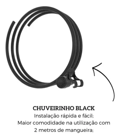 KIT CHUVEIRINHO COM MANGUEIRA PARA DUCHA -ZAGONEL
