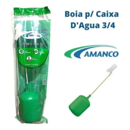 TORNEIRA BOIA PARA CAIXA D AGUA 3/4-AMANCO