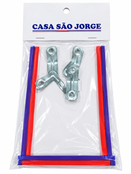 CANTONEIRA GALVANIZADA 1/2 COM 4 PECAS