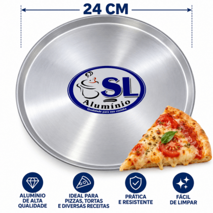 FORMA DE PIZZA N24-SL DE CAXIAS