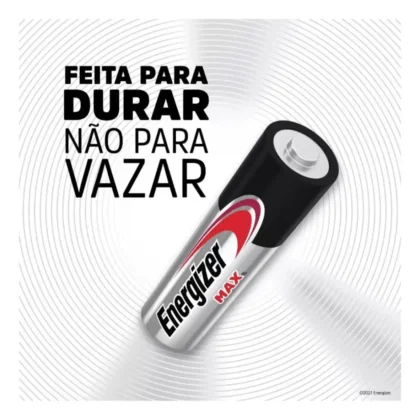 PILHA ENERGIZER ALCALINA GOLD AA COM 2