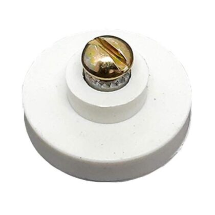 ROLDANA PARA VIDRO 25MM BRANCA PLASTICO-PJ INDUSTRIA