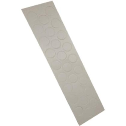 TAPA FURO AUTO ADESIVO 18MM BRANCO COM 12-PJ INDUSTRIA