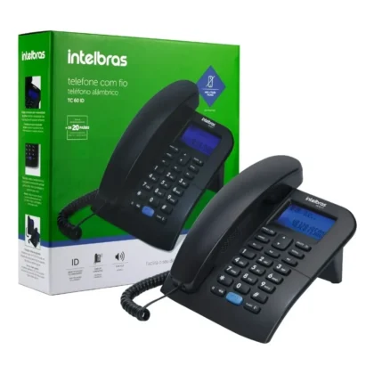 TELEFONE COM FIO T/C 60 ID-INTELBRAS